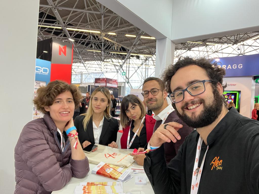 Alea's Team at SBC Barcelona